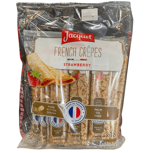 Jacquet フランスクレープ ストロベリー味 - ナショナルマート通販
